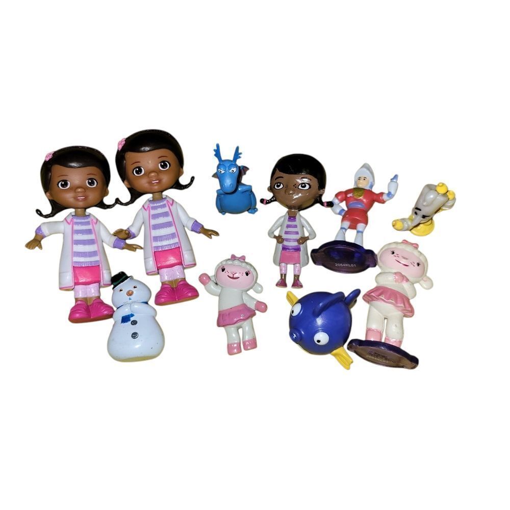 Disney Doc McStuffins Pink and Purple Action Figures & Playsets